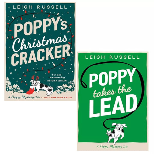 A Poppy Mystery Tale 2 Books Collection Set by Leigh Russell Christmas Cracker - The Book Bundle