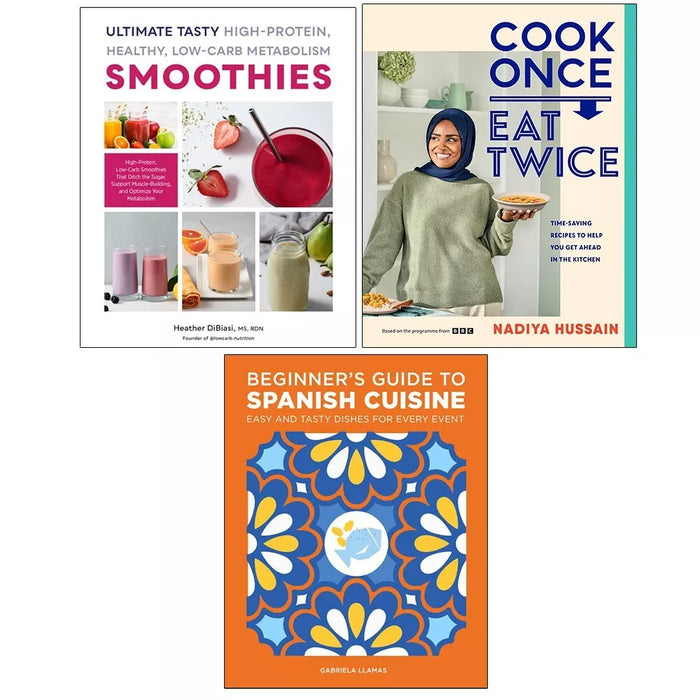 Cook Once Eat Twice,Healthy Indian Curry Dishes,Ultimate Tasty High 3 Books Set - The Book Bundle