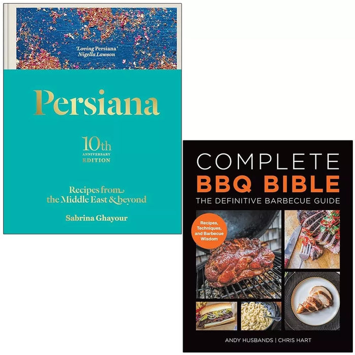 Persiana Sabrina Ghayour (HB),Complete BBQ BIBLE Definitive Barbecue 2 Books Set - The Book Bundle