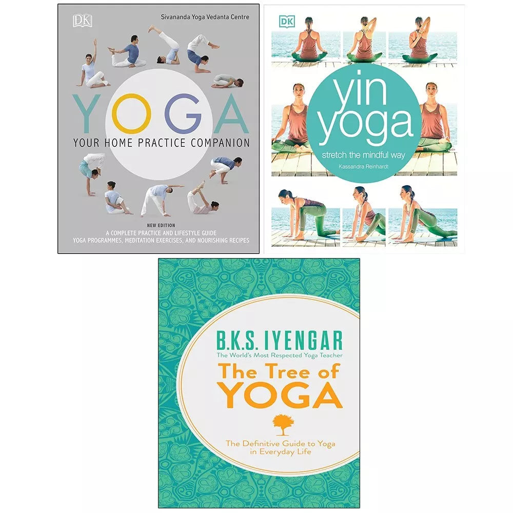 Yoga Your Home Practice Companion (HB),Yin Yoga,Tree of Yoga BKS ...