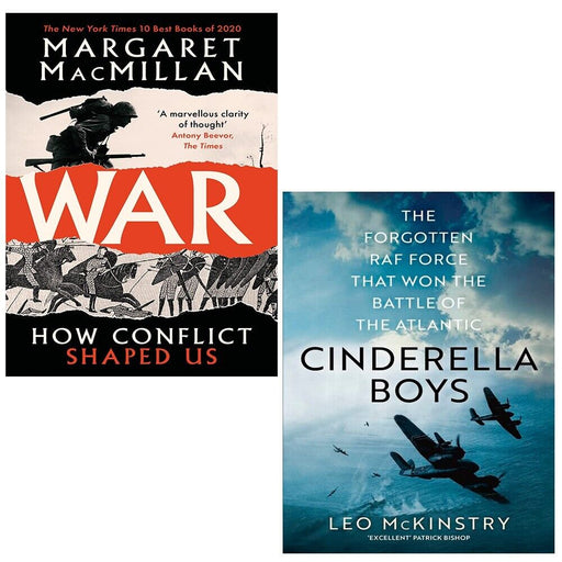 War Professor Margaret MacMillan,Cinderella Boys Leo McKinstry 2 Books Set - The Book Bundle