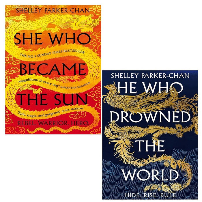 Radiant Emperor Duology Series 2 Books by Shelley Parker-Chan [He Who Drowned the World,She Who Became the Sun] - The Book Bundle