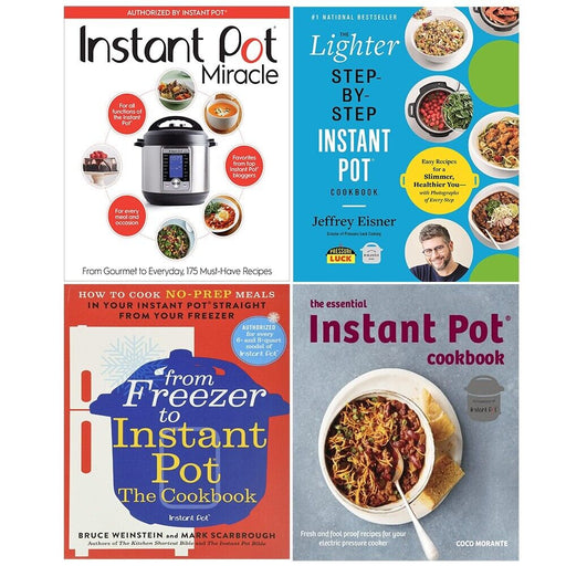 From Freezer to Instant Pot Cookbook,Lighter Step-ByStep,Essential Insta 4 Books Set - The Book Bundle