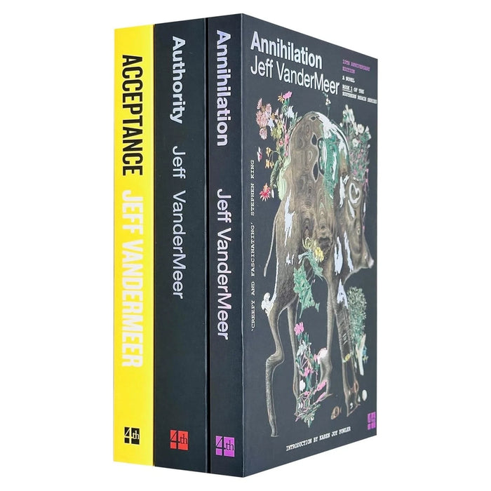 Southern Reach Trilogy Series 3 Books Collection Set by Jeff VanderMeer (Annihilation, Authority & Acceptance) - The Book Bundle