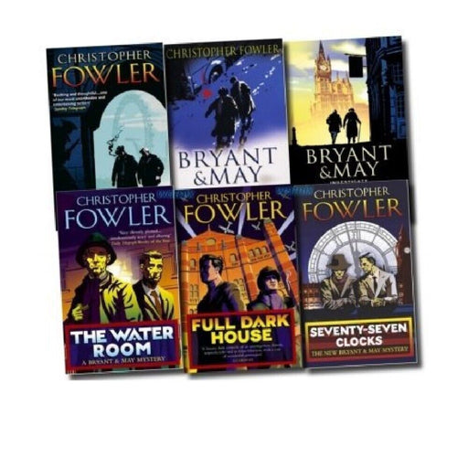 Bryant and May Mystery Collection Christopher Fowler 6 books Set Pack - The Book Bundle