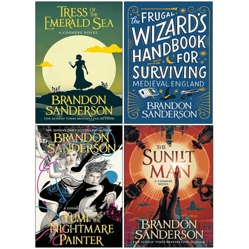Secret Projects Series 4 Books Collection Set By Brandon Sanderson Tress of the Emerald Sea - The Book Bundle