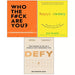 Defy(HB), Happy Money The Japanese Art, Who The F ck Are You 3 Books Set - The Book Bundle