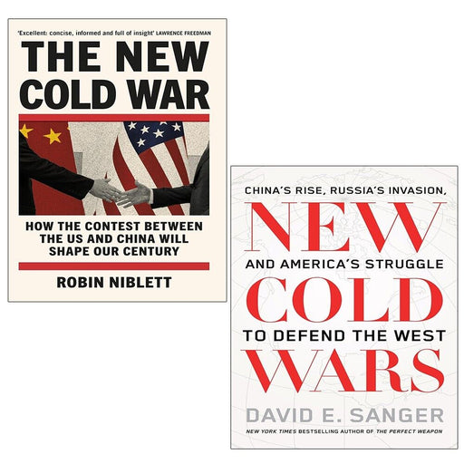 The New Cold War, New Cold Wars 2 Books Collection Set by Robin Niblett & David E. Sanger - The Book Bundle