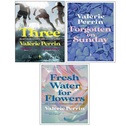 Valérie Perrin Collection 3 Books Set (Three, Fresh Water for Flowers & Forgotten on Sunday) - The Book Bundle
