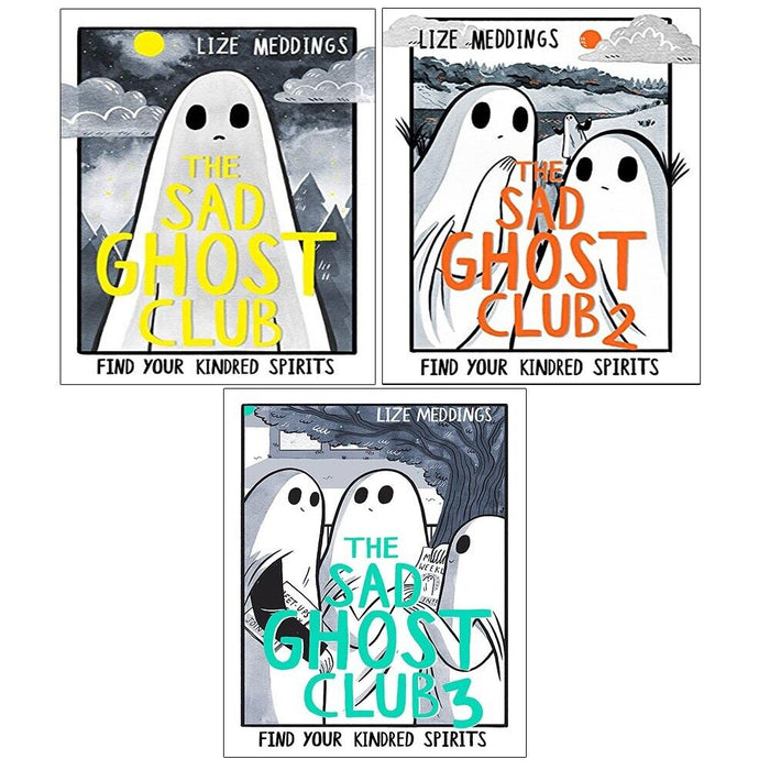 Sad Ghost Club Volume 1-3 Collection 3 Books Set by Lize Meddings Find Your Kind - The Book Bundle
