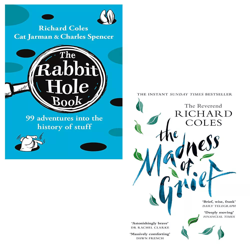 Reverend Richard Coles Collection 2 Books Set Madness of Grief, Rabbit ...
