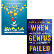 When Genius Failed, The Magnetic Personality 2 Books Collection Set - The Book Bundle