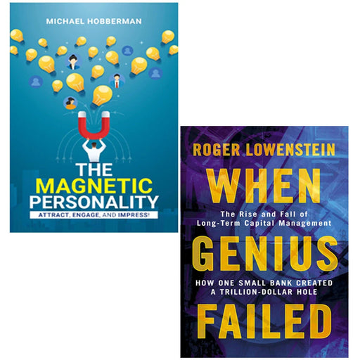 When Genius Failed, The Magnetic Personality 2 Books Collection Set - The Book Bundle