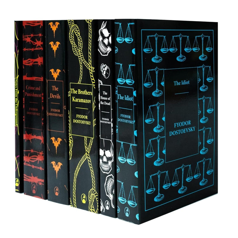 Complete Collection of Fyodor Dostoevsky 6 Books Set Crime and Punishment, Idiot - The Book Bundle