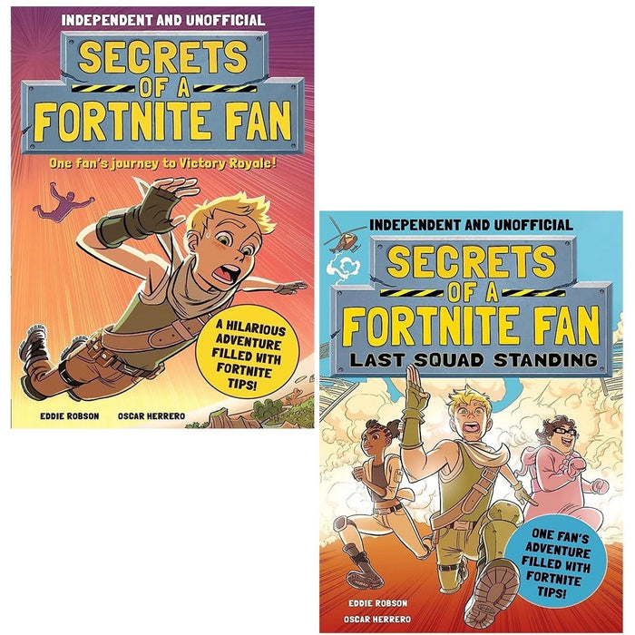 Secrets of a Fortnite Fan Series 2 Books Collection Set by Eddie Robson - The Book Bundle