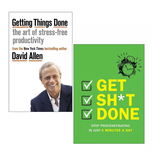 Getting Things Done David Allen, Get Sh*t Done 2 Books Collection Set - The Book Bundle