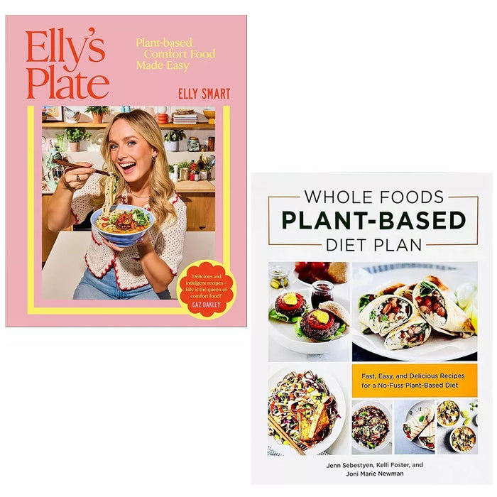 Elly's Plate Elly Smart (HB), Whole Foods Plant- Based Diet Plan 2 Books Set - The Book Bundle