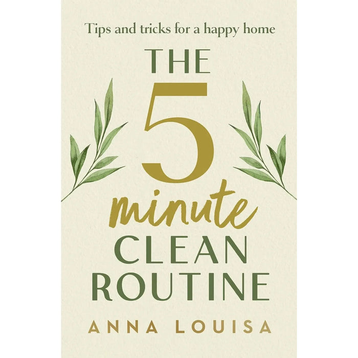 How To Clean Your House,The 5 Minute Clean Routine 2 Books Collection Set HB - The Book Bundle