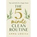 How To Clean Your House,The 5 Minute Clean Routine 2 Books Collection Set HB - The Book Bundle