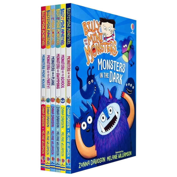 Billy and the Mini Monsters Series Books 1 - 6 Collection Set by Zanna Davidson - The Book Bundle