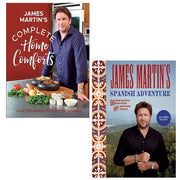 James Martin Collection 2 Books Set Complete Home Comforts & James Martin's Spanish Adventure - The Book Bundle