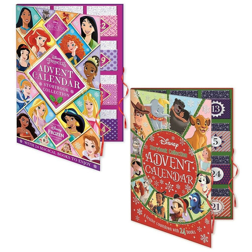 Walt Disney Collection 2 Books Set Disney Princess, Disney Storybook Paperback - The Book Bundle