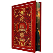 Hardcover collection of H.G. Wells' classic science fiction works published by Rupa Publications Ltd, featuring multiple book spines.