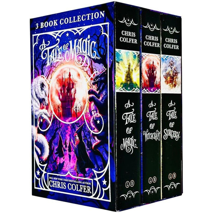 A Tale of Magic 3 Books Collection Box Set By Chris Colfer (A Tale of Magic, A Tale of Witchcraft & A Tale of Sorcery) - The Book Bundle
