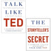 Carmine Gallo 2 Books Collection Set (The Storyteller's Secret, Talk Like TED) - The Book Bundle