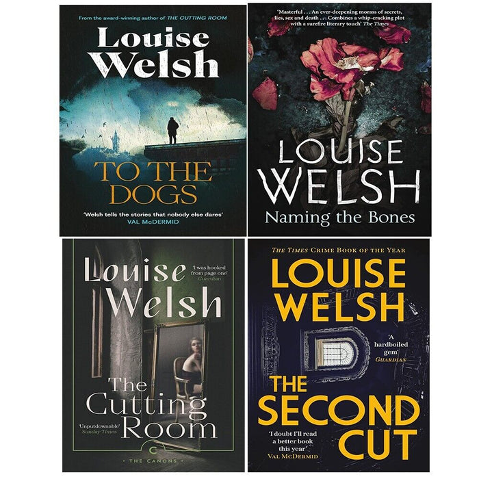 Louise Wels Collection 4 Books Set Second Cut,Cutting Room,Naming Bone, To Dogs - The Book Bundle