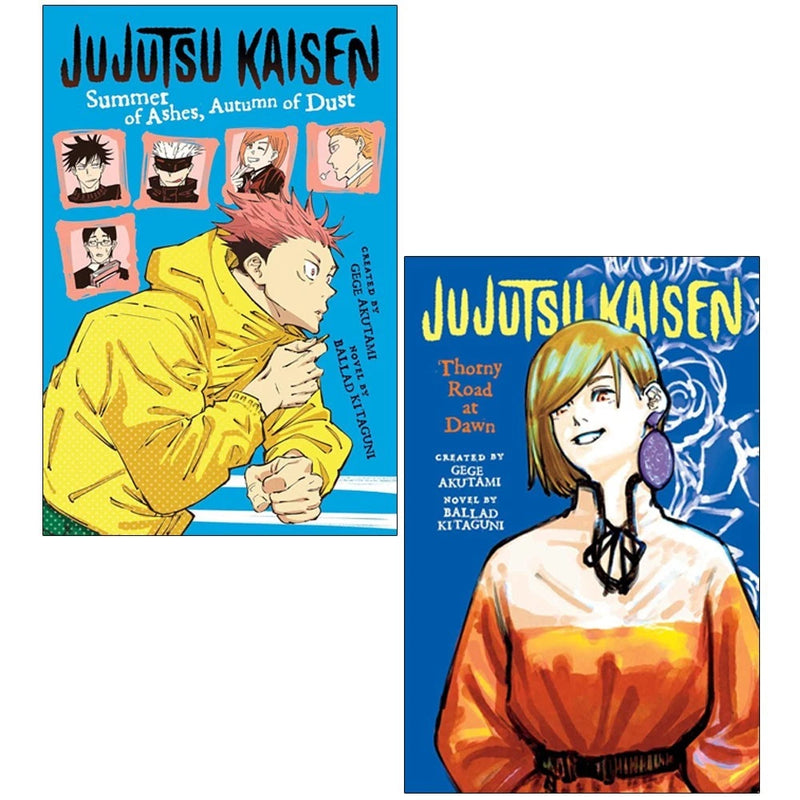 Jujutsu Kaisen 2 Books Collection Set by Gege Akutami, Ballad Kitaguni - Fiction - Paperback