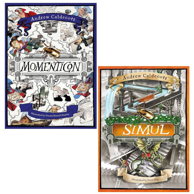 Momenticon Series 2 Books Collection Set by Andrew Caldecott (Books 1-2) (Momenticon, Simul) - The Book Bundle