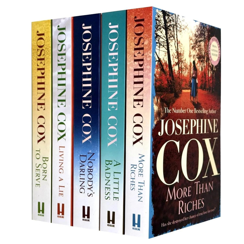 Josephine Cox Collection 5 Books Set (Nobody's Darling, Born to Serve, Living a Lie, A Little Badness & More than Riches) - The Book Bundle
