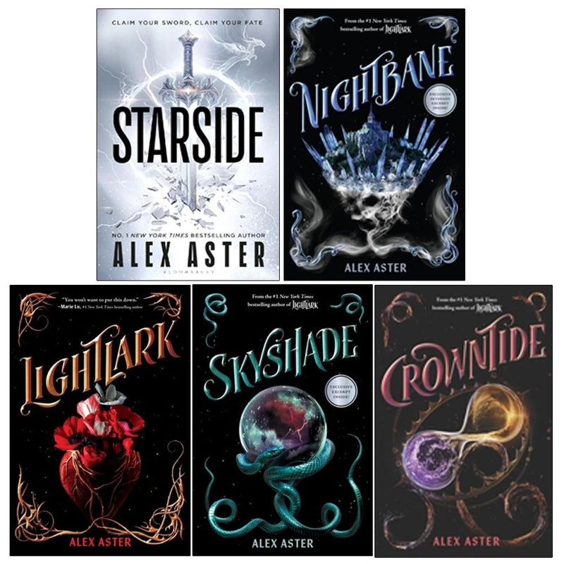 Lightlark Series 5 Books Collection Set By Alex Aster - Young Adult - Mixed Format