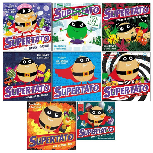 Supertato Series 8 Books Collection Set By Sue Hendra & Paul Linnet - The Book Bundle