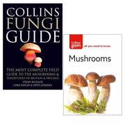 Collins Fungi Guide, Mushrooms (Collins Gem) 2 Books Collection Set - The Book Bundle