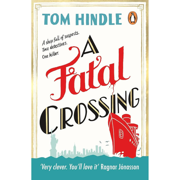 Tom Hindle Collection 4 Books Set (A Fatal Crossing, The Murder Game & Murder on) - The Book Bundle