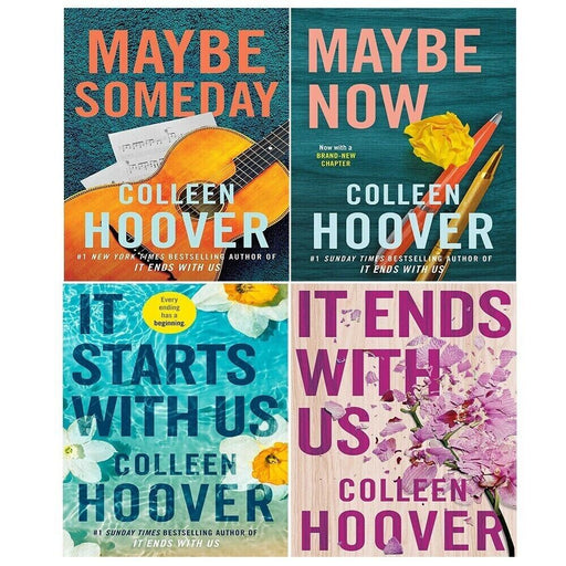 Colleen Hoover 4 Books Collection Set (Maybe Someday, It Ends With Us, Maybe ) - The Book Bundle