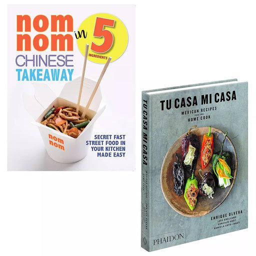 Tu Casa Mi Casa Enrique Olvera, Nom Nom Chinese Takeaway Iota 2 Books Set - The Book Bundle