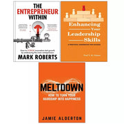 Entrepreneur Within (HB), Meltdown, Enhancing Your Leadership Skills 3 Books Set - The Book Bundle