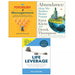 Ezra Klein Abundance, Life Leverage Rob Moore, Psychology of Management 3 Books Set - The Book Bundle