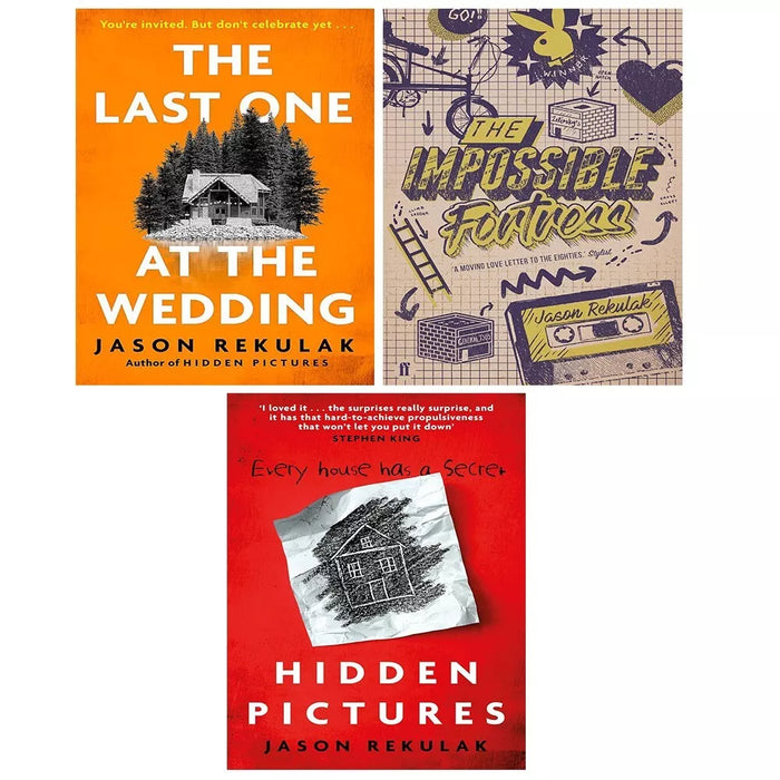 Jason Rekulak Collection 3 Books Set Hidden Pictures,Last One at Wedding,Imposs - The Book Bundle