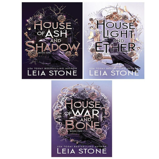 Gilded City Series 3 Books Collection Set by Leia Stone (House of Ash Shadow,Ethe) - The Book Bundle
