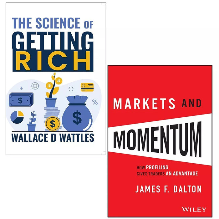 Markets and Momentum HB, Science of Getting Rich Wallace D. Wattles 2 Books Set - The Book Bundle