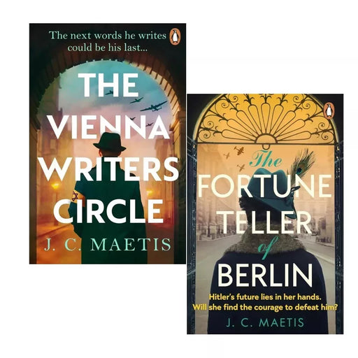 J. C. Maetis 2 Books Collection Set (The Fortune Teller of Berlin,Vienna Writers) - The Book Bundle