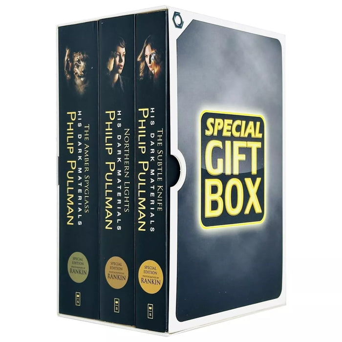 His Dark Materials Trilogy 3 Books Collection Set by Philip Pullman (Northern Lights, The Subtle Knife, The Amber Spyglas) - The Book Bundle