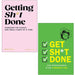 Getting Sh*t Done (Hardcover), Get Sh*t Done by Chartwell Books 2 Books Set - The Book Bundle