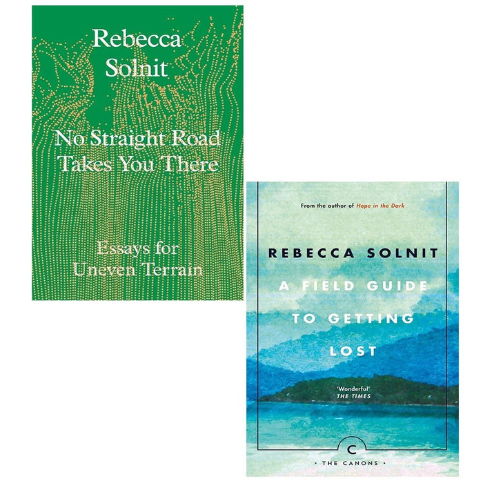 Rebecca Solnit Collection 2 Books Set No Straight Road Takes You There HB, Field - The Book Bundle