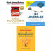 Chimp Paradox, Psychology of Management, Life Leverage Rob Moore 3 Books Set - The Book Bundle
