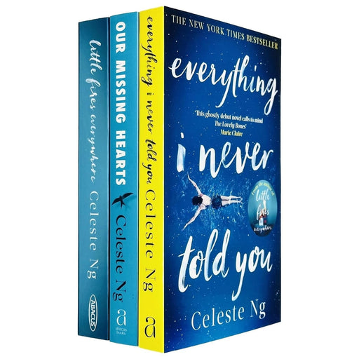 Celeste Ng 3 Books Collection Set (Little Fires Everywhere, Everything I Never Told You, Our Missing Hearts) - The Book Bundle